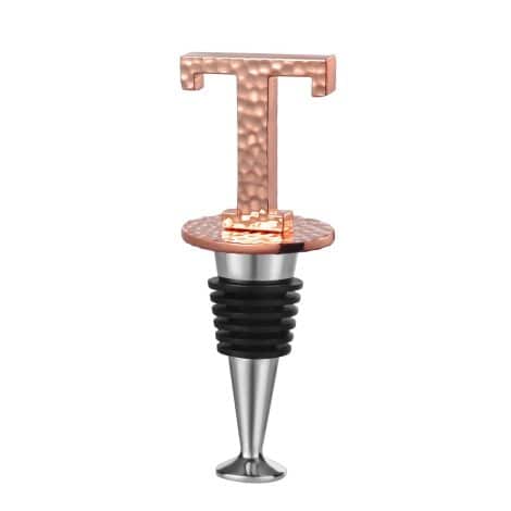 Customisable Champagne, Wine, and Prosecco stopper, perfect for wine enthusiasts. A quirky, fun gift idea!