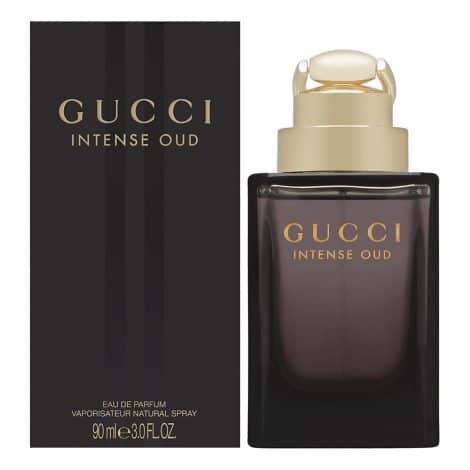 Gucci’s 90ml Eau de Parfum – Strong Oud Fragrance, perfect for a captivating and luxurious experience.