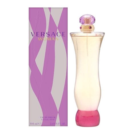 Versace’s scent for British women: Versace Woman Eau de Parfum – 100ml fragrance.