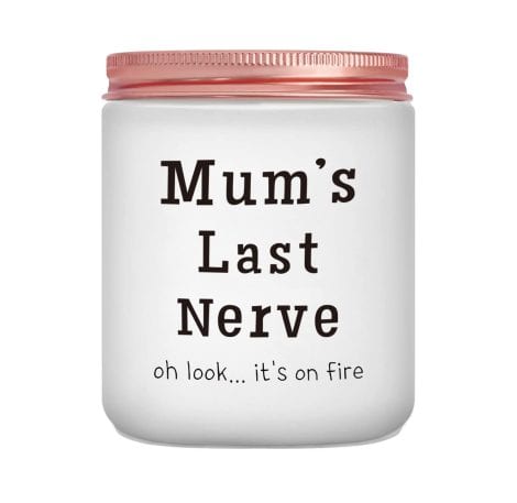 Lavender Scented Candle – Thoughtful and Humorous Gifts for Mum on various occasions like birthday, Mother’s Day, and more.