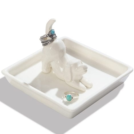 Titanape Dog Mom Gifts for Women: Dog-inspired ring dish, a perfect gift for dog-loving women in the UK.