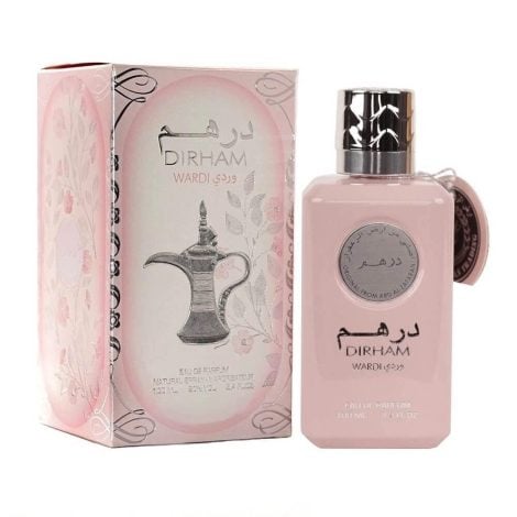 Ard Al Zaafran’s Dirham Wardi Edp Natural Perfume Spray 100ml for women – the ultimate fragrance for ladies.