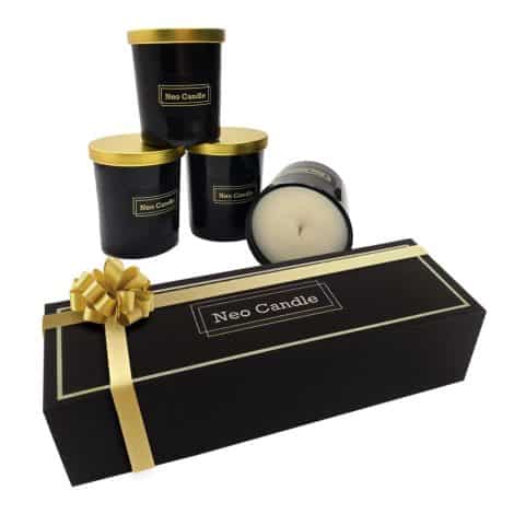 Luxury scented candle set, perfect gift for women. Made with natural soy wax, refreshing fragrances.