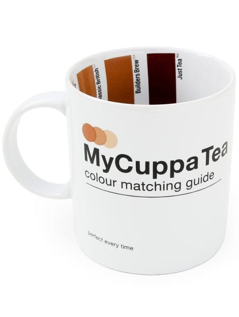 Suck UK Colour Guide Tea Mug – Fun and Practical Novelty Gift for Tea Lovers and Office Workers.