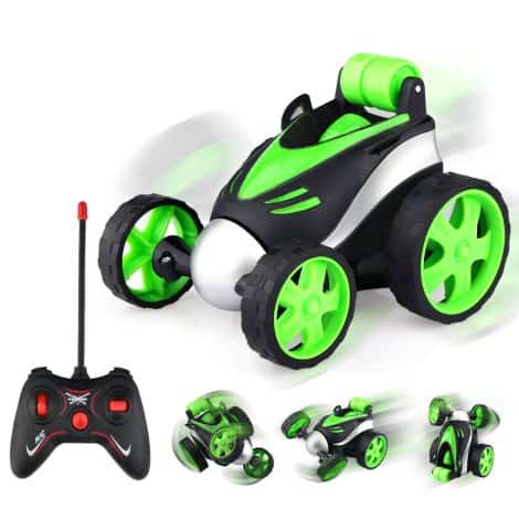 Kids Mini RC Stunt Car – Race and play with this 360° rotating remote control car! Perfect gift for children aged 3-8.