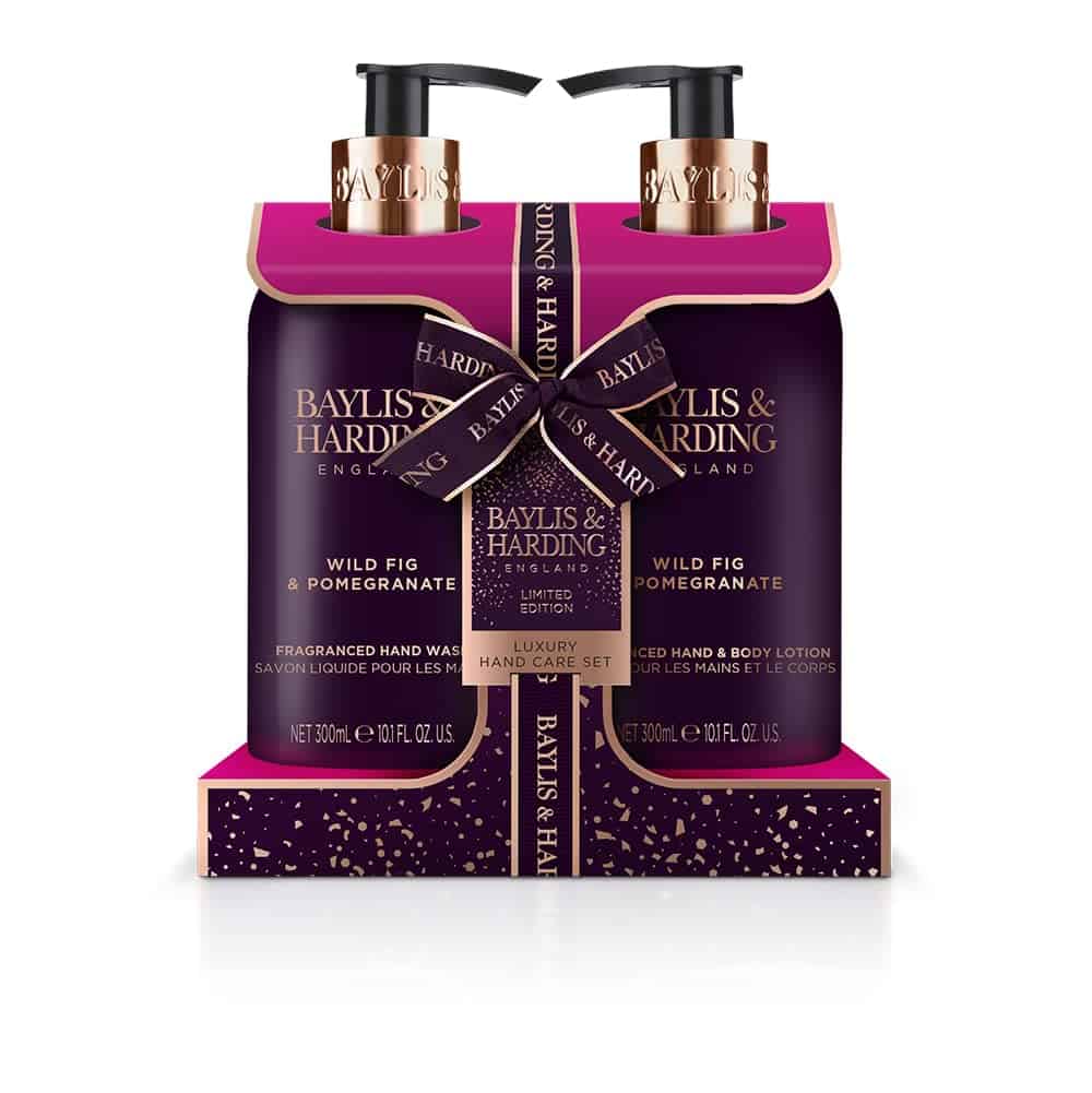 Baylis & Harding Wild Fig & Pomegranate Luxury Hand Care Gift Set (Pack of 1) - Vegan Friendly