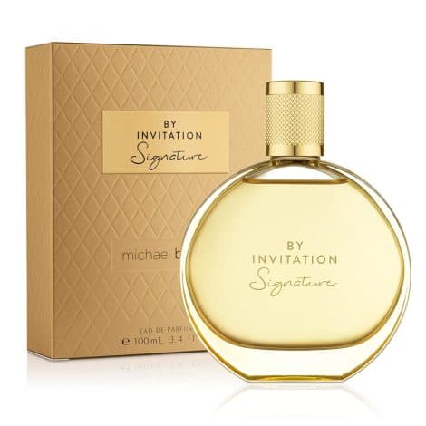 Michael Bublé’s By Invitation Signature Woman’s Perfume, a delightful Eau de Parfum in 100 ml.