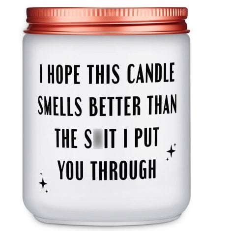 “Scents of Love” – Thoughtful, humorous candle perfect for Mother’s Day, Valentine’s Day, birthdays or Christmas.