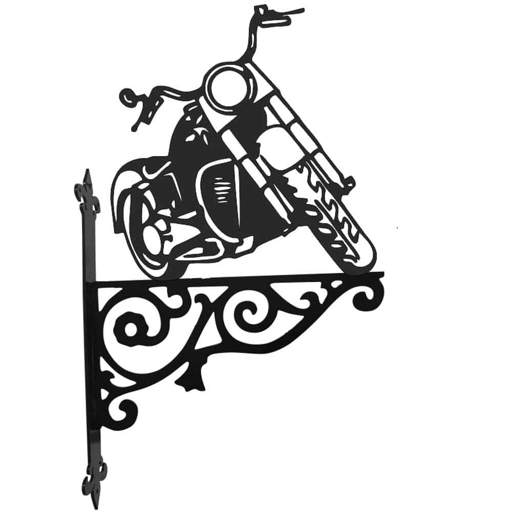 Steel Images Harley Davidson Ornamental Hanging Bracket