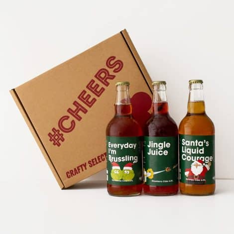 Christmas Cider Box Set: Three tasty festive ciders. The ideal gift to bring joy and laughter this Christmas.