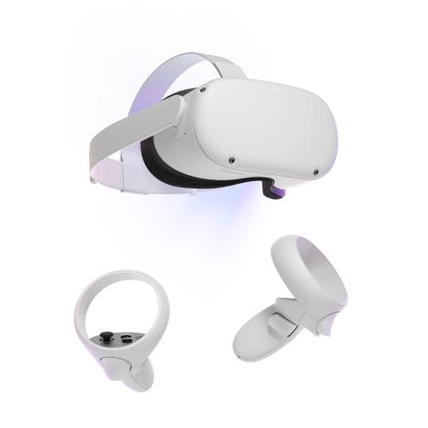 Meta Quest 2 – Cutting-edge VR Headset with All-in-One Functionality and 128 GB Storage.