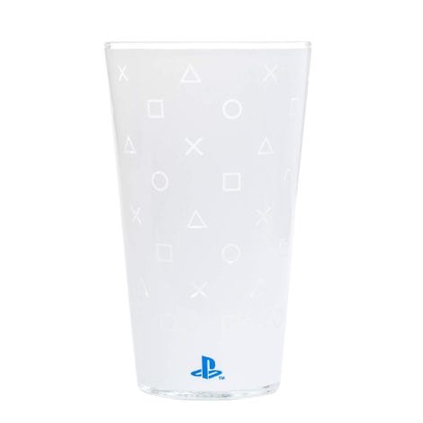 Multicolored 400ml glass for Playstation 5, designed by Paladone, known as PP7921PS.