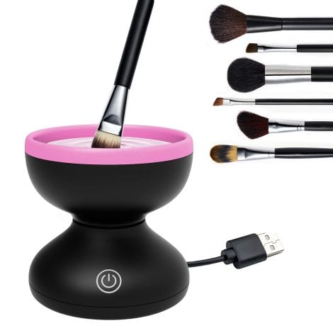 “EasyClean Makeup Brush Machine: Effortlessly cleanse your makeup brushes with this USB-powered, high-speed cleaner. Ideal Xmas gift.”