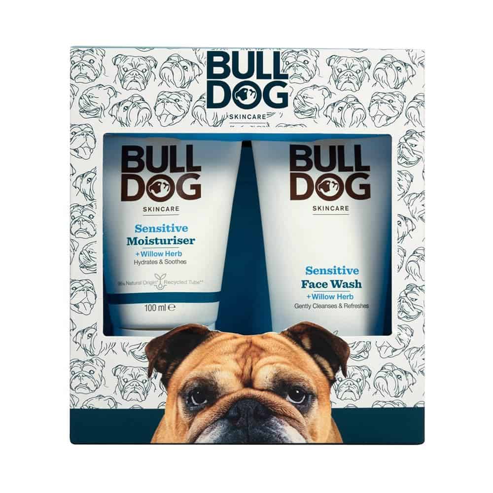 BULLDOG SKINCARE - Sensitive Duo Giftset for Men | Sensitive Moisturiser & Face Wash