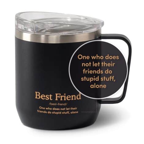 VAHDAM, the Ultimate Bestie Mug – Perfect Christmas Treats for Your Closest Comrades! Strong, Insulated Stainless Steel.