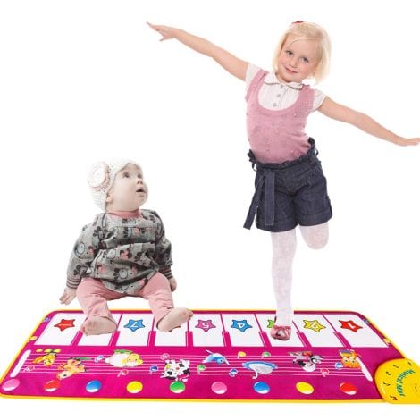 Musical Piano Mat for 1-3 year old girls and boys – a perfect Christmas or birthday gift!