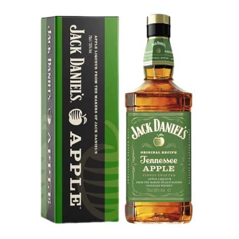 Jack Daniel’s Tennessee Apple Whiskey, 70cl, in a tin gift package (design may vary).