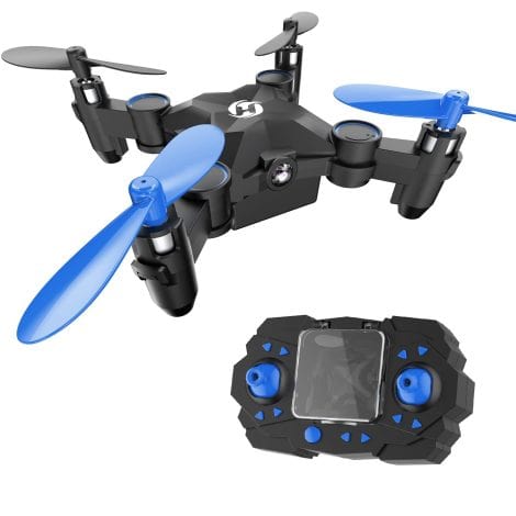 The Compact Holy Stone HS190 Drone is perfect for kids, effortlessly performing flips and equipped with propeller protection. Great gift for boys and girls.