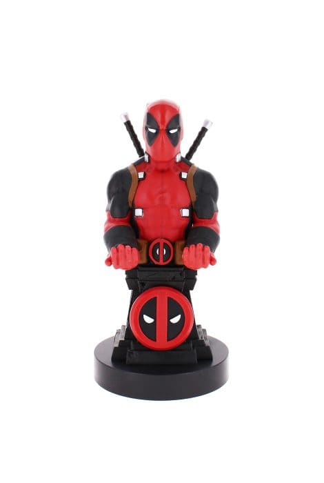 Cable Buddies – Deadpool Display Stand for Gaming Accessories and Phone Holder.
(Note: “Cable Buddies” is a paraphrase for “Cable Guys”)