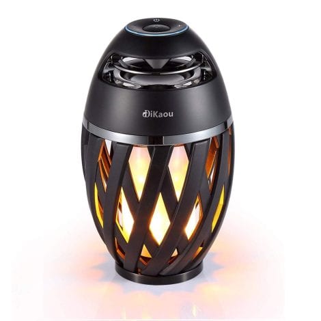 Bluetooth speaker for outdoor use, perfect gifts for men, with torch, HD audio, and enhanced bass. Ideal for Christmas or birthdays.