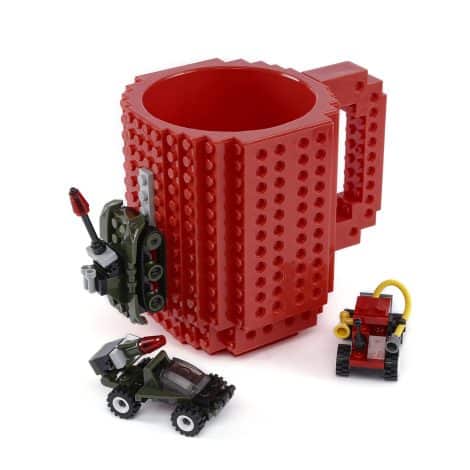 VANUODA Lego-compatible Mug: Perfect gift for any occasion, including Easter, birthdays, and Christmas! Suitable for all ages.