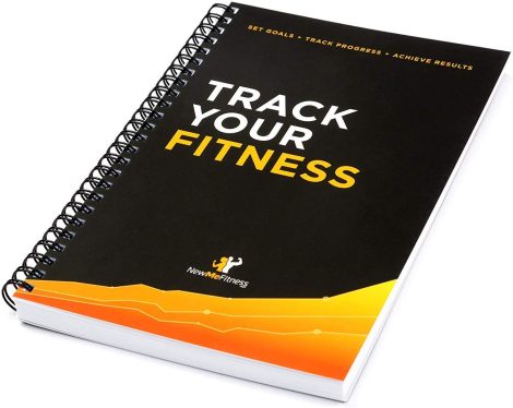 One NewMe Fitness Journal for both women and men, a planner to track exercise goals and progress.