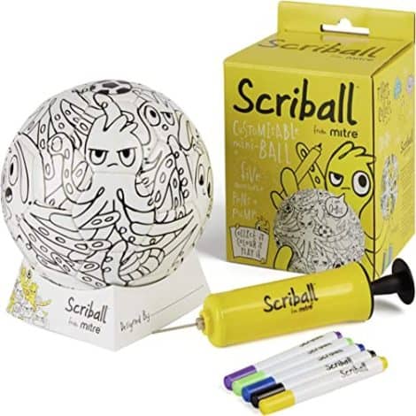 Mitre Scriball Ooodles – Personalizable Mini Football, Perfect Present For Any Occasion, Fits All.