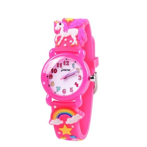 Cute unicorn watch perfect for British girls aged 3-9, great for Christmas or birthdays! Ideal stocking filler.