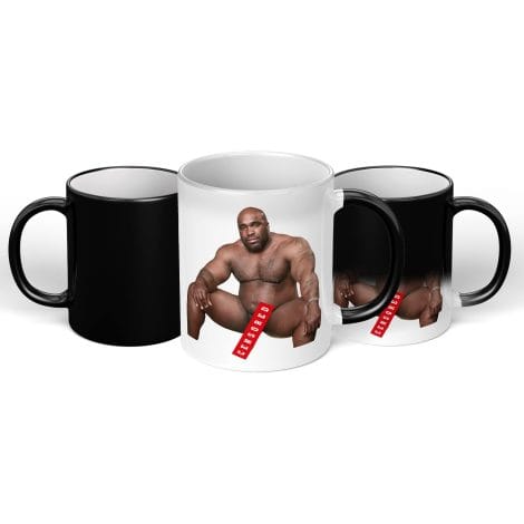 Magic Morphing Transition Mug- a cheeky and amusing Christmas gift for him or her.