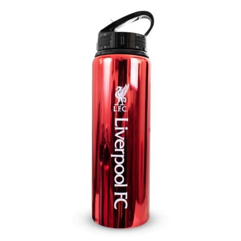 Hy-Pro F.C 750ml UV Bottle: Neochrome finish, foldable straw, leakproof, lightweight. Officially licensed for British fans!