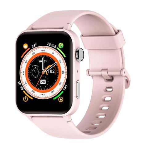 Women’s Smartwatch – Stylish 1.85″ HD Screen with Call Function, Voice Assistant, Health Tracking, Sports Modes.