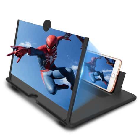 Introducing the sleek Newseego 12″ Foldable Phone Screen Magnifier that amplifies videos and games for an immersive experience. Ideal gift!