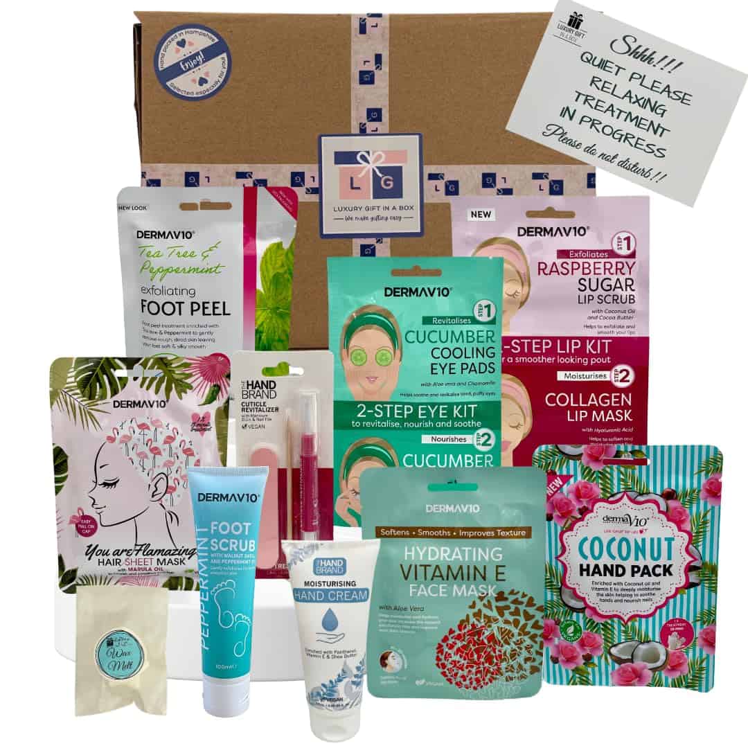 Head to Toe Spa at Home Treatments Gift Box for Women