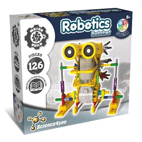 Science4you – Betabot: Build Your Robot with this Kit – Educational Toys for 8 Year Olds.