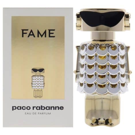 Paco Rabanne Fame Perfume, 50ml, the new signature scent for the fashion-forward British consumer.