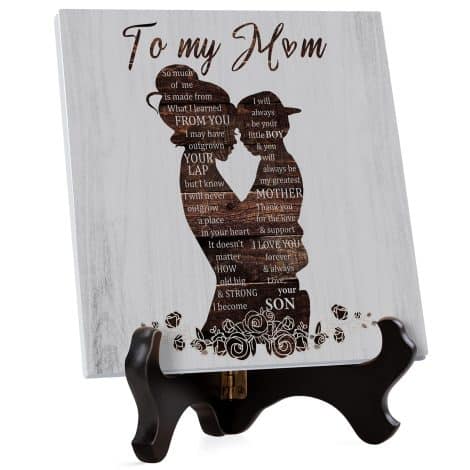 Gifts for your mother this Christmas – personalized engraved plaques, perfect for birthdays too!