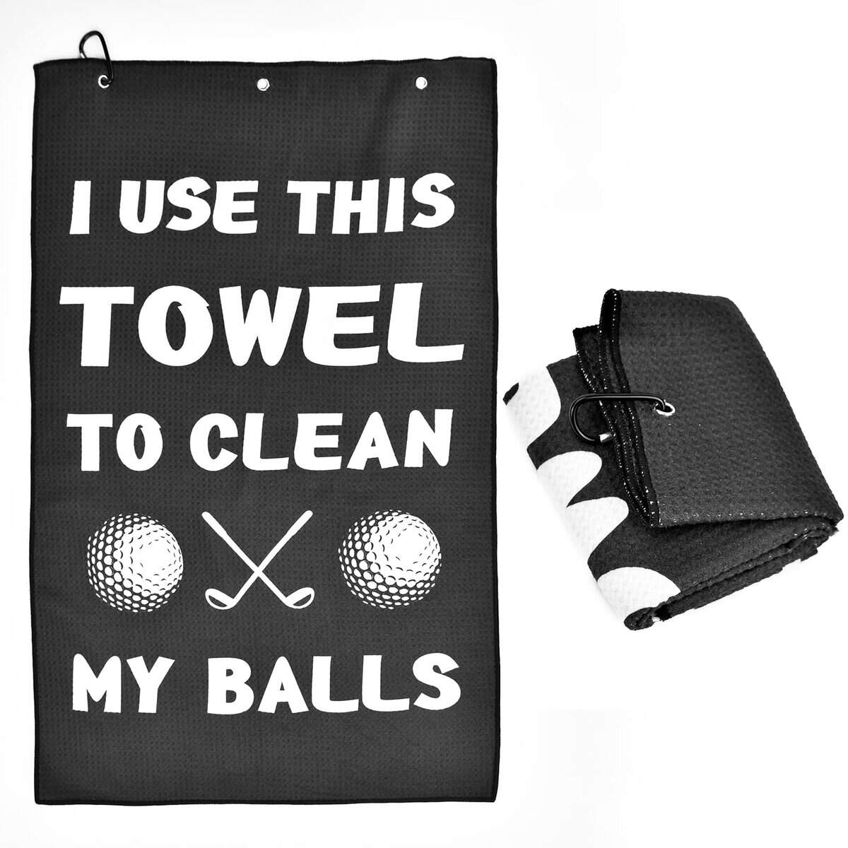 AENEE Golf Gifts for Men Dad Him,Christmas Golf Gifts for Men,Mens Gifts for Christmas,Golf Towel Clean Golf Balls,Funny Golf Accessories Gifts for Men Who Have Everything on Birthday Anniversary