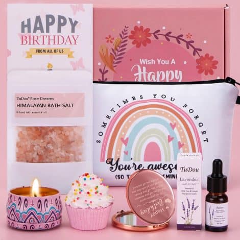 Women’s Birthday Pamper Gift Set: Indulge Her with Relaxation and Self-care on Her Special Day. Perfect for Friends, Family, and Loved Ones.