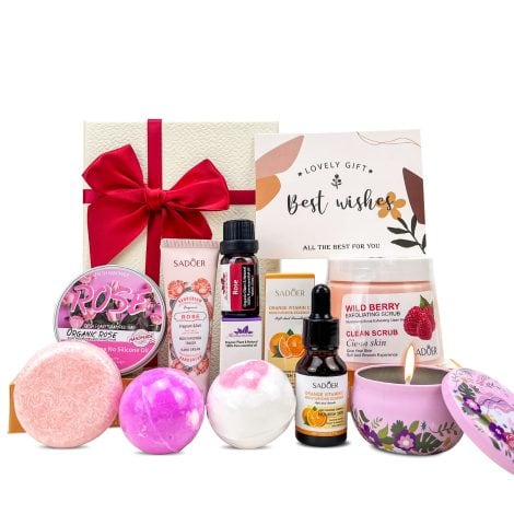 Luxury care package for ladies: Indulge Hampers, Relaxation Gifts, Bath time Treats, and Skincare Delights.