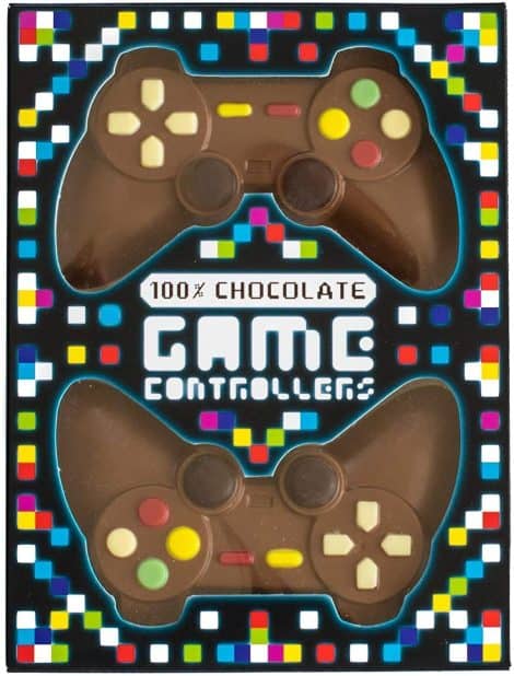 Martin’s Chocolatier’s Belgian Chocolate PlayStation game controller: A delicious treat for gamers, made with 100% solid chocolate (150g).