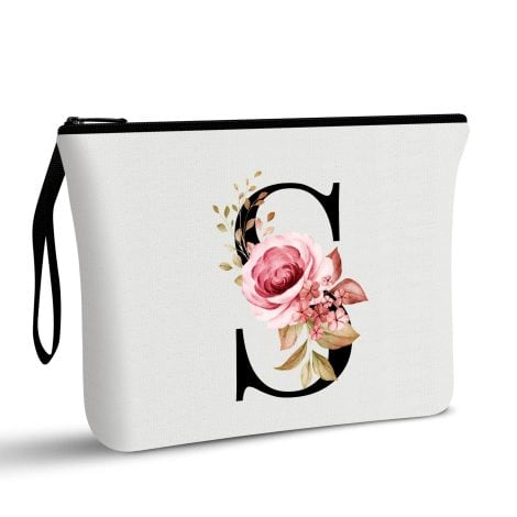 Customized Cosmetic Bag – Ideal birthday or bridal gift for women, your bestie, or bridesmaids. (Small size)