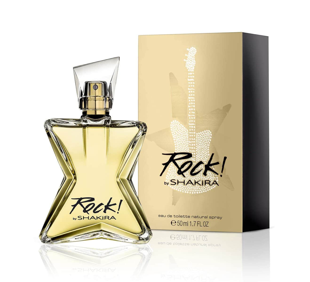 Shakira Perfumes - Rock by Shakira for Women - Long Lasting - Fresh, Femenine and Dynamic Fragance - Floral and Fruity Notes - Ideal for Day Wear - 50 ml