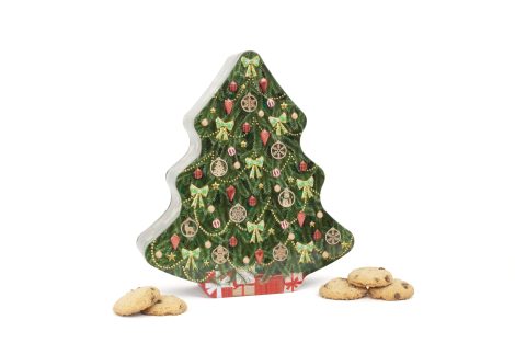 The Silver Crane Company offers a delightful selection of festive biscuits in a gift set, tin box, or hamper, perfect for Christmas.