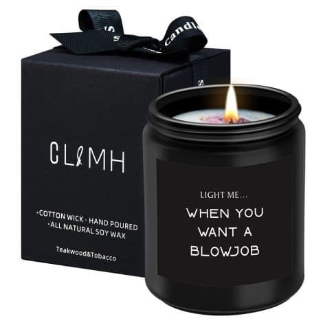 Fragrant candles – Gifts for men’s birthdays, BJ Candle – Humorous gifts for men, Romantic gifts for him on Valentine’s Day.