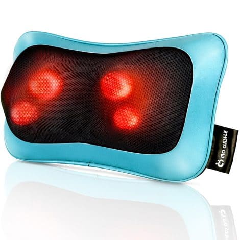 MOCUISHLE Shiatsu Massager Pillow with Heat, a perfect stress-relieving gift for both mums and dads.