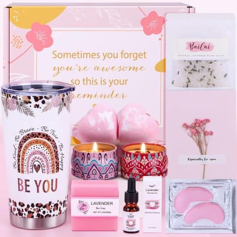 Women’s Birthday Pamper Gift Set, Exclusive Self-Care Bundle, Perfect for Best Friend, Get Well Wishes.