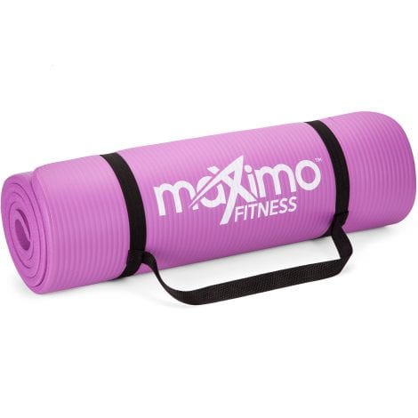 Maximo Yoga Mat: 12MM and 15MM, super thick exercise mat. Perfect for yoga, Pilates, and home workouts.