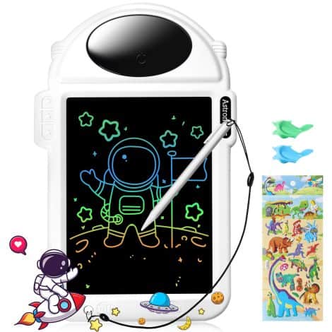 Colorful LCD writing tablet for kids, a portable doodle board that makes a perfect gift for 3-12-year-olds.