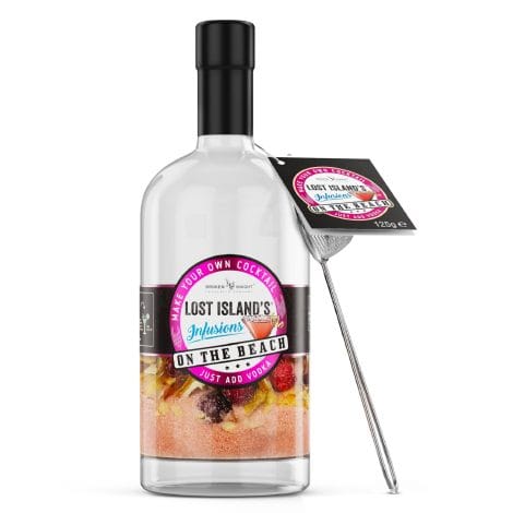 Make your own On the Beach cocktails with this refreshing fruit-flavored infusion cocktail making kit – perfect for Christmas gifts.