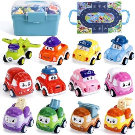 “Car Frenzy – Fun & Educational Toy Set for Little Ones, Ideal Gift for 1-2 Year Olds.”